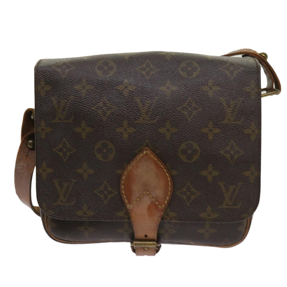 LOUIS VUITTON Monogram Cartouchiere GM Shoulder Bag M51252 LV Auth 64327 - Picture 13 of 16